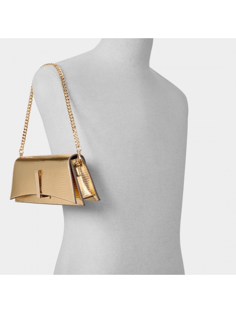 ALDO Mmychaela Χρυσό Γυναικείο Clutch