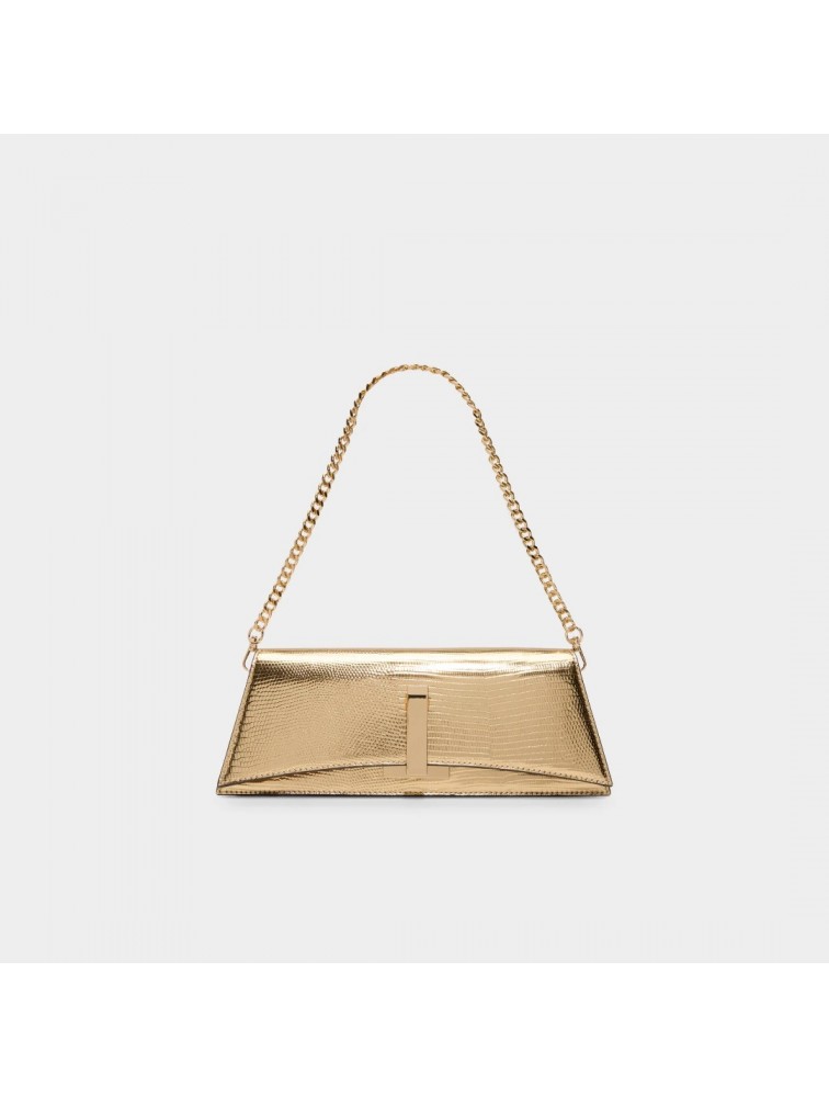 ALDO Mmychaela Χρυσό Γυναικείο Clutch