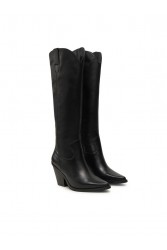 ALDO NEVADA Women's Black Leather Boots