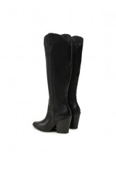 ALDO NEVADA Women's Black Leather Boots