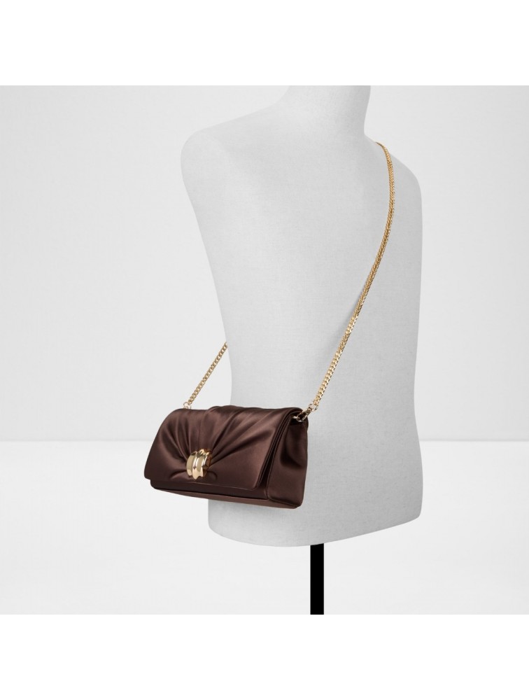 ALDO Nooreluxe Dark Brown Women's Clutch