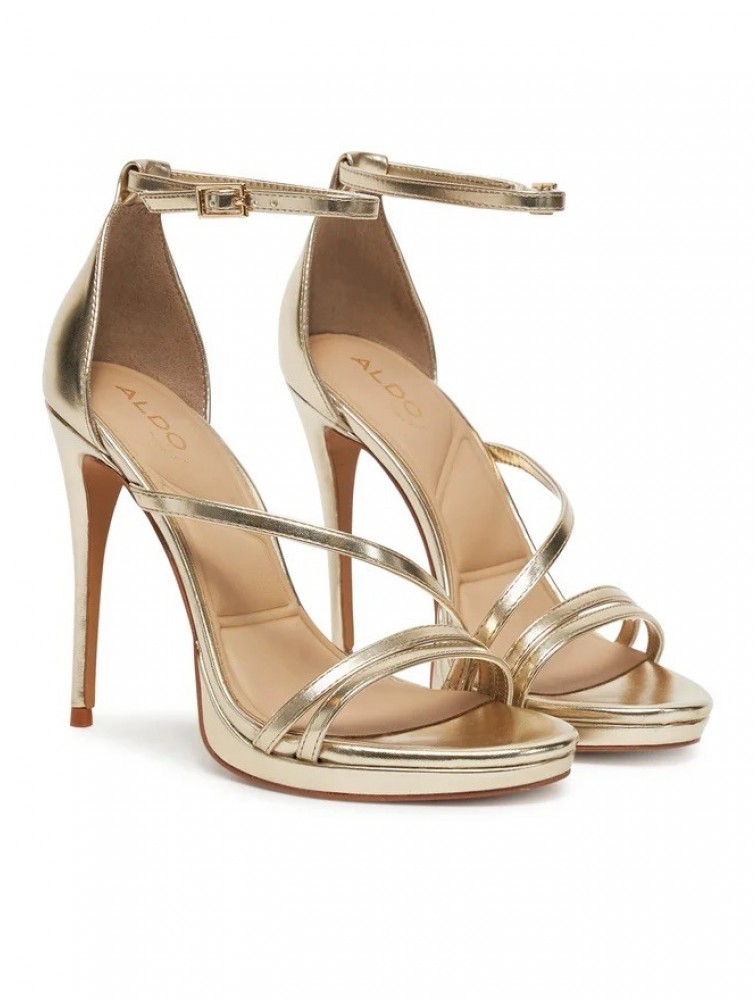 ALDO ODELLA Gold Women's Sandals With Straps