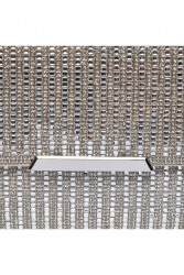 ALDO RANIA Ασημί Γυναικείο Clutch