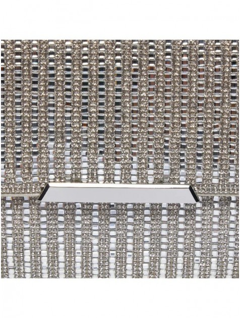 ALDO RANIA Ασημί Γυναικείο Clutch