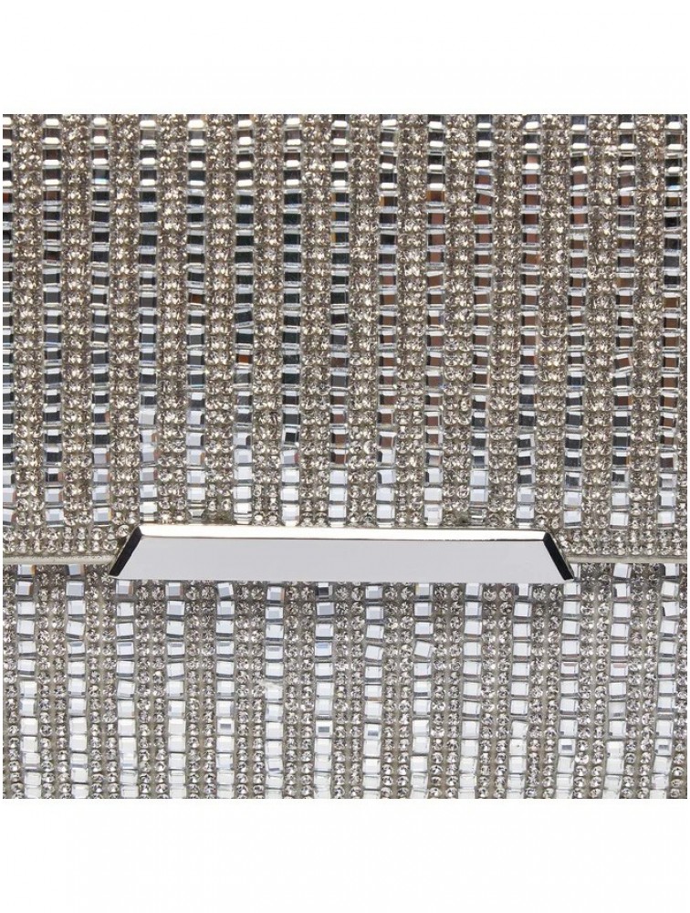 ALDO RANIA Ασημί Γυναικείο Clutch