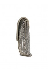 ALDO RANIA Ασημί Γυναικείο Clutch