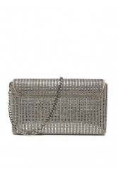ALDO RANIA Ασημί Γυναικείο Clutch