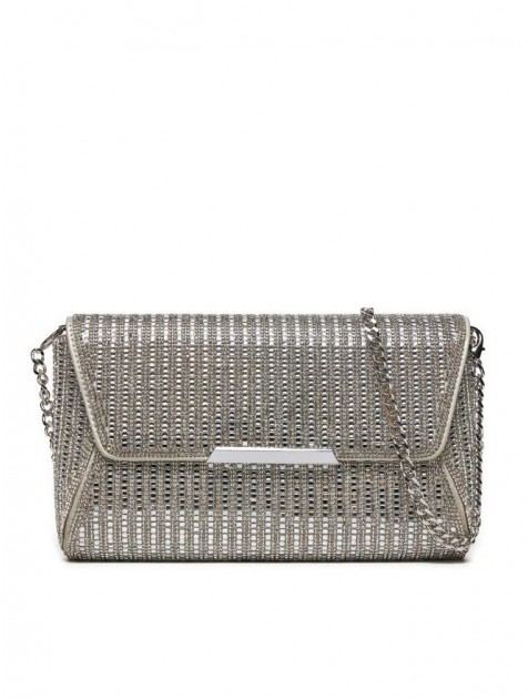 ALDO RANIA Ασημί Γυναικείο Clutch