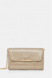 ALDO RANIA Χρυσό Γυναικείο Clutch