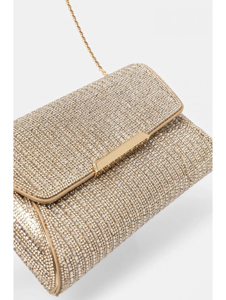 ALDO RANIA Χρυσό Γυναικείο Clutch