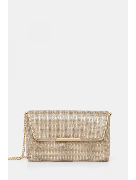 ALDO RANIA Χρυσό Γυναικείο Clutch