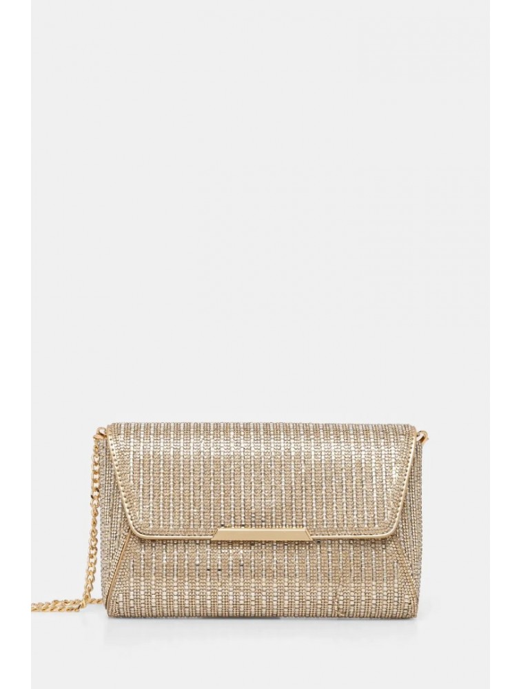 ALDO RANIA Χρυσό Γυναικείο Clutch