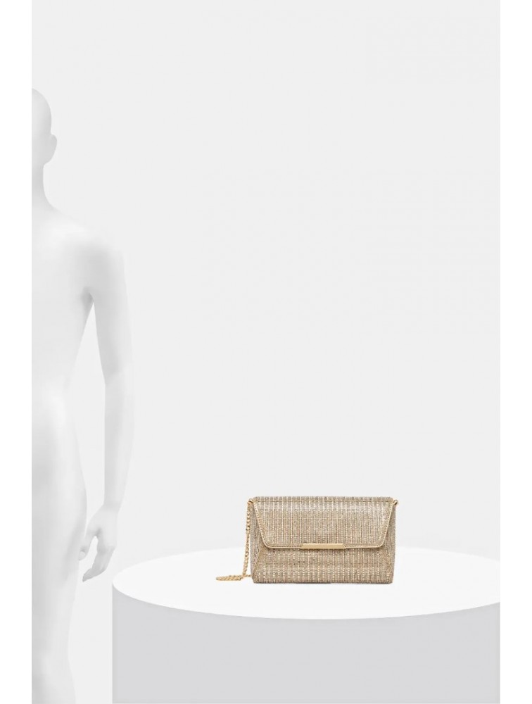 ALDO RANIA Χρυσό Γυναικείο Clutch