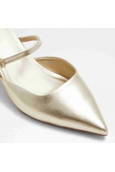 ALDO REEVE Σαμπανιζέ mule