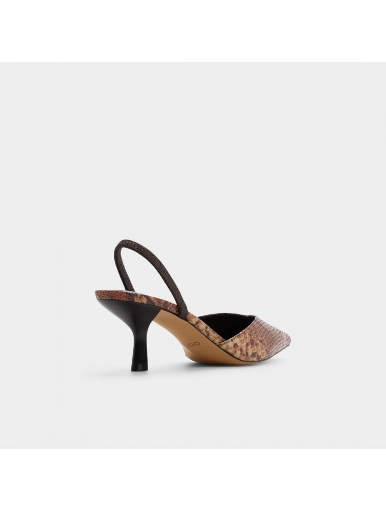 ALDO Re-olivia Snake Γυναικείες Slingback Γόβες