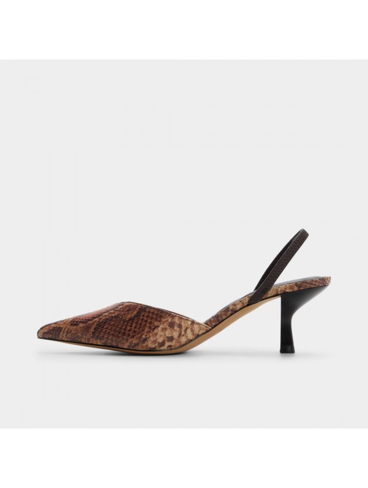 ALDO Re-olivia Snake Γυναικείες Slingback Γόβες