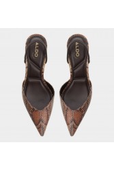 ALDO Re-olivia Snake Γυναικείες Slingback Γόβες