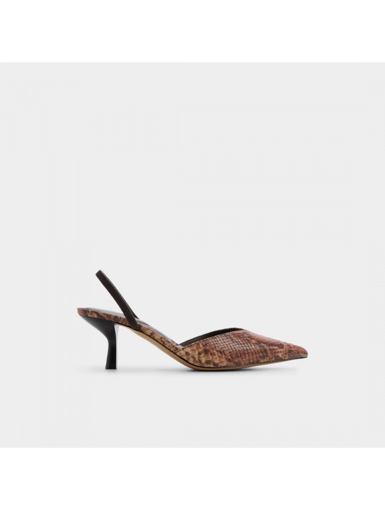 ALDO Re-olivia Snake Γυναικείες Slingback Γόβες