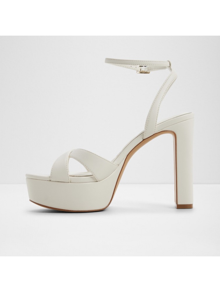 ALDO Rosine White Women's Sandals with Heels
