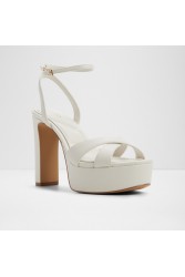 ALDO Rosine White Women's Sandals with Heels