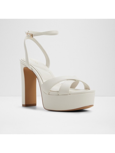 ALDO Rosine White Women's Sandals with Heels