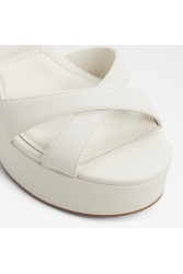 ALDO Rosine White Women's Sandals with Heels