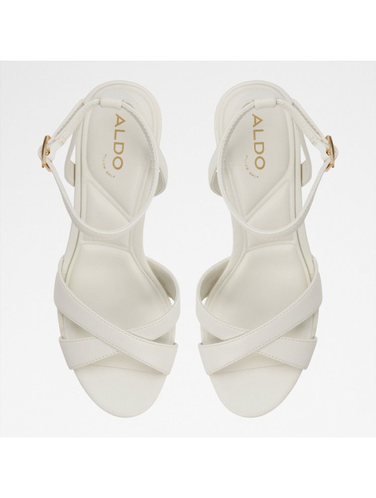 ALDO Rosine White Women's Sandals with Heels