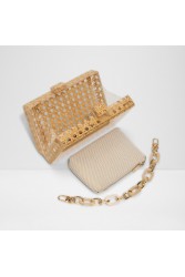 ALDO Seliora Beige Rattan Women's Handbag