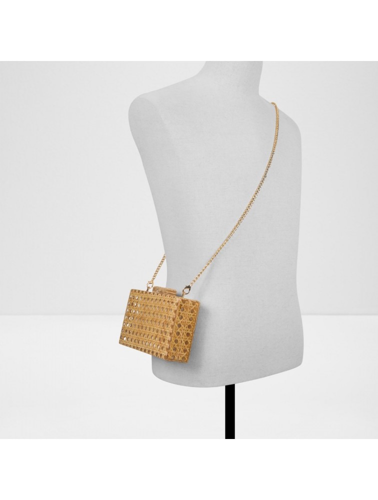 ALDO Seliora Beige Rattan Women's Handbag
