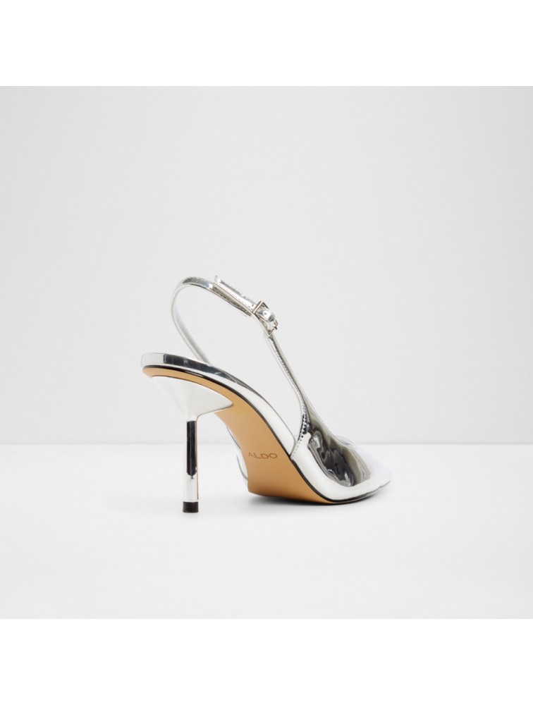 ALDO Seralina Ασημί Slingback Γόβες