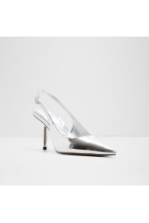ALDO Seralina Ασημί Slingback Γόβες