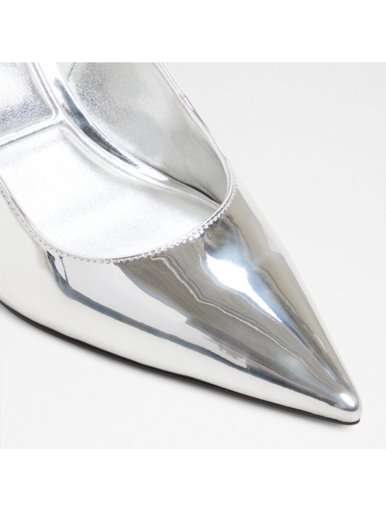 ALDO Seralina Ασημί Slingback Γόβες
