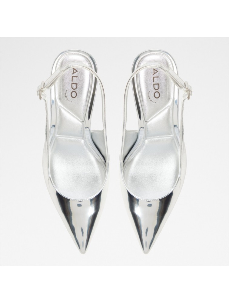 ALDO Seralina Ασημί Slingback Γόβες