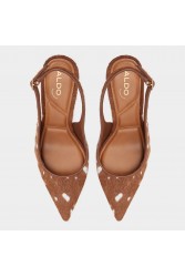 ALDO Seralina Καφέ Slingback Γόβες