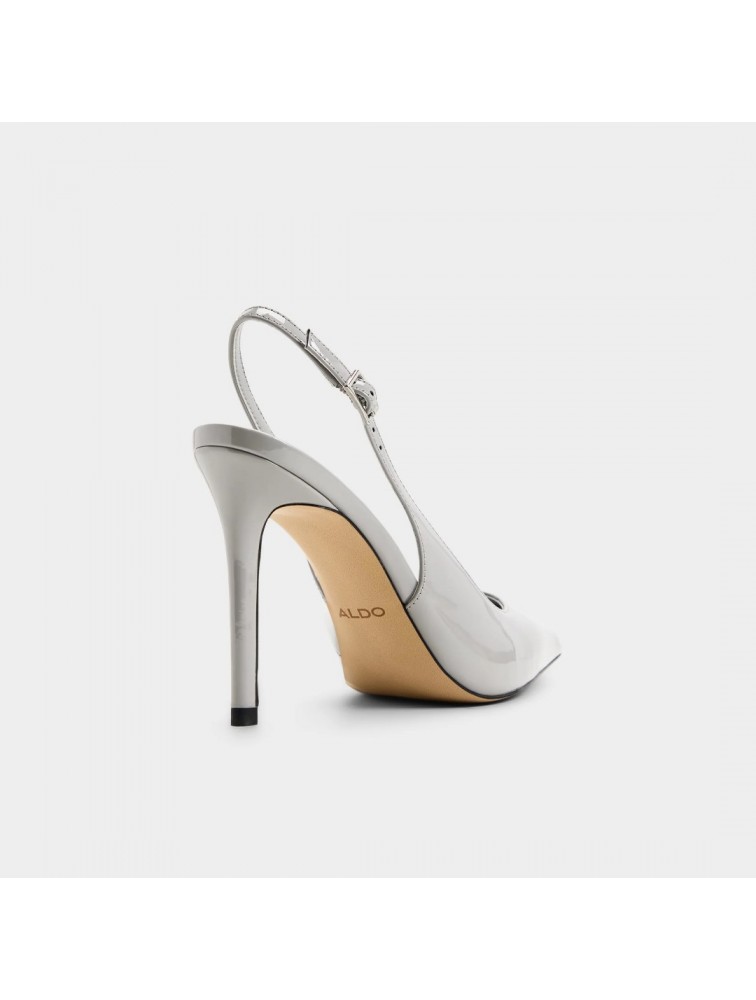 ALDO Stessysling 2.0 Γκρι Λουστρίνι Slingback  Γόβες