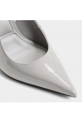 ALDO Stessysling 2.0 Γκρι Λουστρίνι Slingback  Γόβες