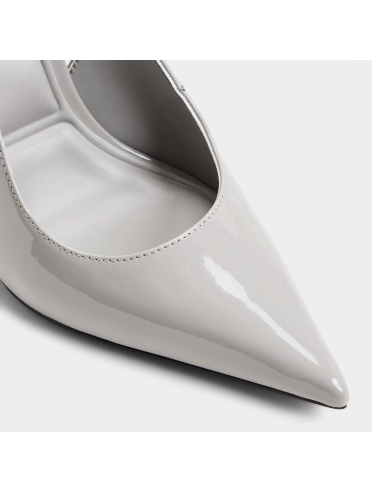 ALDO Stessysling 2.0 Γκρι Λουστρίνι Slingback  Γόβες