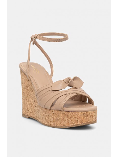 ALDO Tainah Beige Platforms with Cork