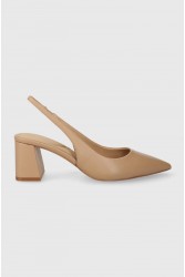 ALDO ULIANA Beige Women's Slingback Pumps