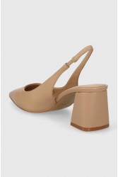 ALDO ULIANA Beige Women's Slingback Pumps