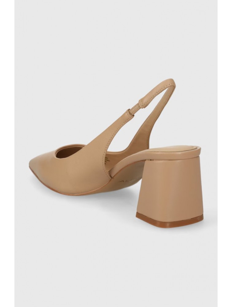 ALDO ULIANA Beige Women's Slingback Pumps