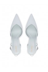 ALDO Vivennia Light Blue Patent Leather Women's Slingback Heels