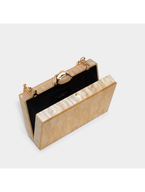 ALDO Zaloriax Beige Clutch