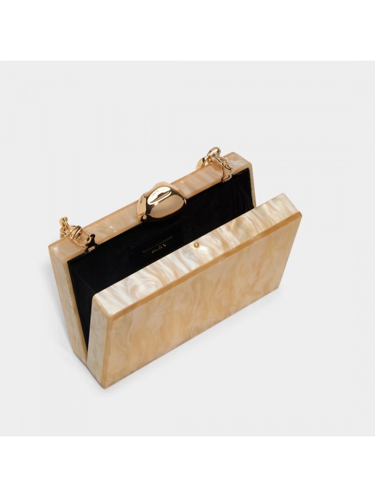 ALDO Zaloriax Beige Clutch