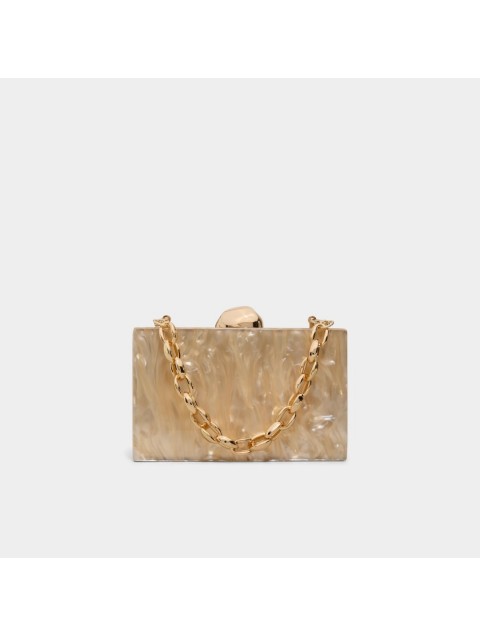 ALDO Zaloriax Beige Clutch