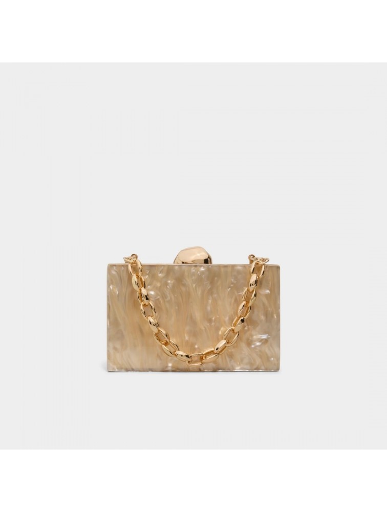 ALDO Zaloriax Beige Clutch