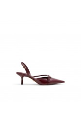 ALDO MARIETTA Μπορντώ slingback γυναικείες γόβες