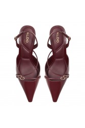 ALDO MARIETTA Μπορντώ slingback γυναικείες γόβες