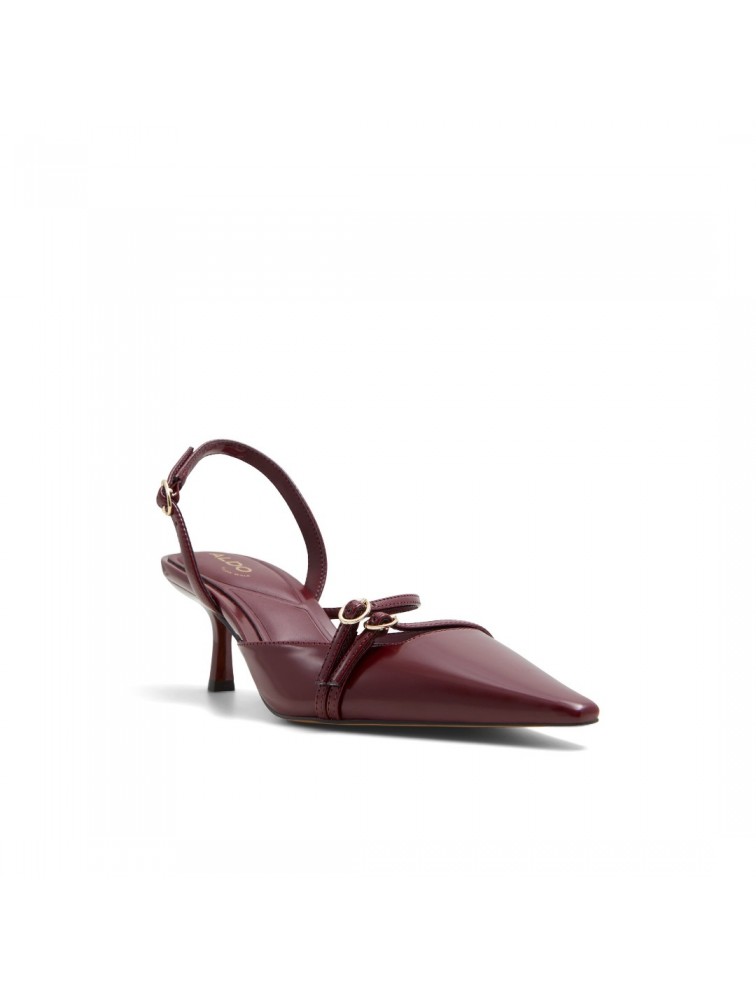 ALDO MARIETTA Μπορντώ slingback γυναικείες γόβες