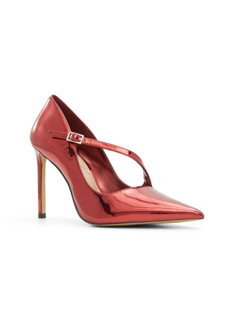 ALDO MERRYBELLE Red Patent Leather Heels